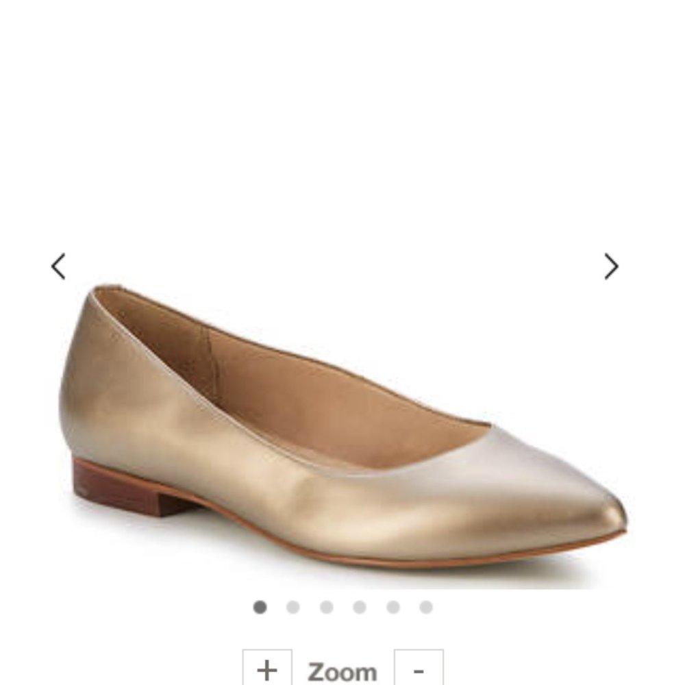 Women's Gold Dress Shoes